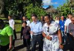 Visit in the Botanical Garden of the Vice-President of the People's Republic of China
