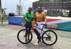 Handing over of Bicycle
