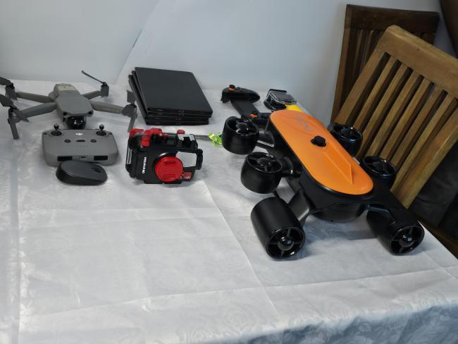 Equipment (Drones/ cameras)