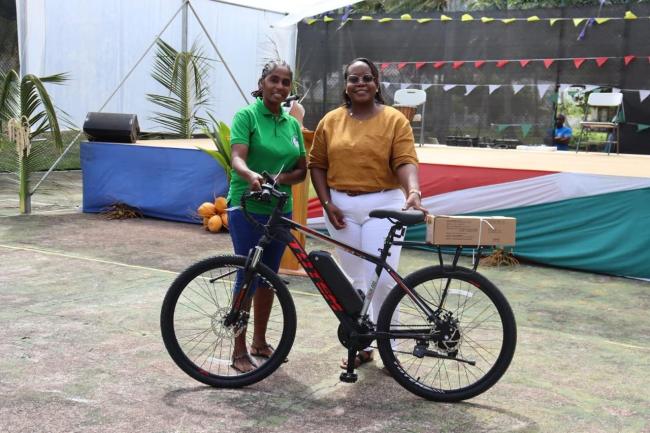 Handing over of Bicycle